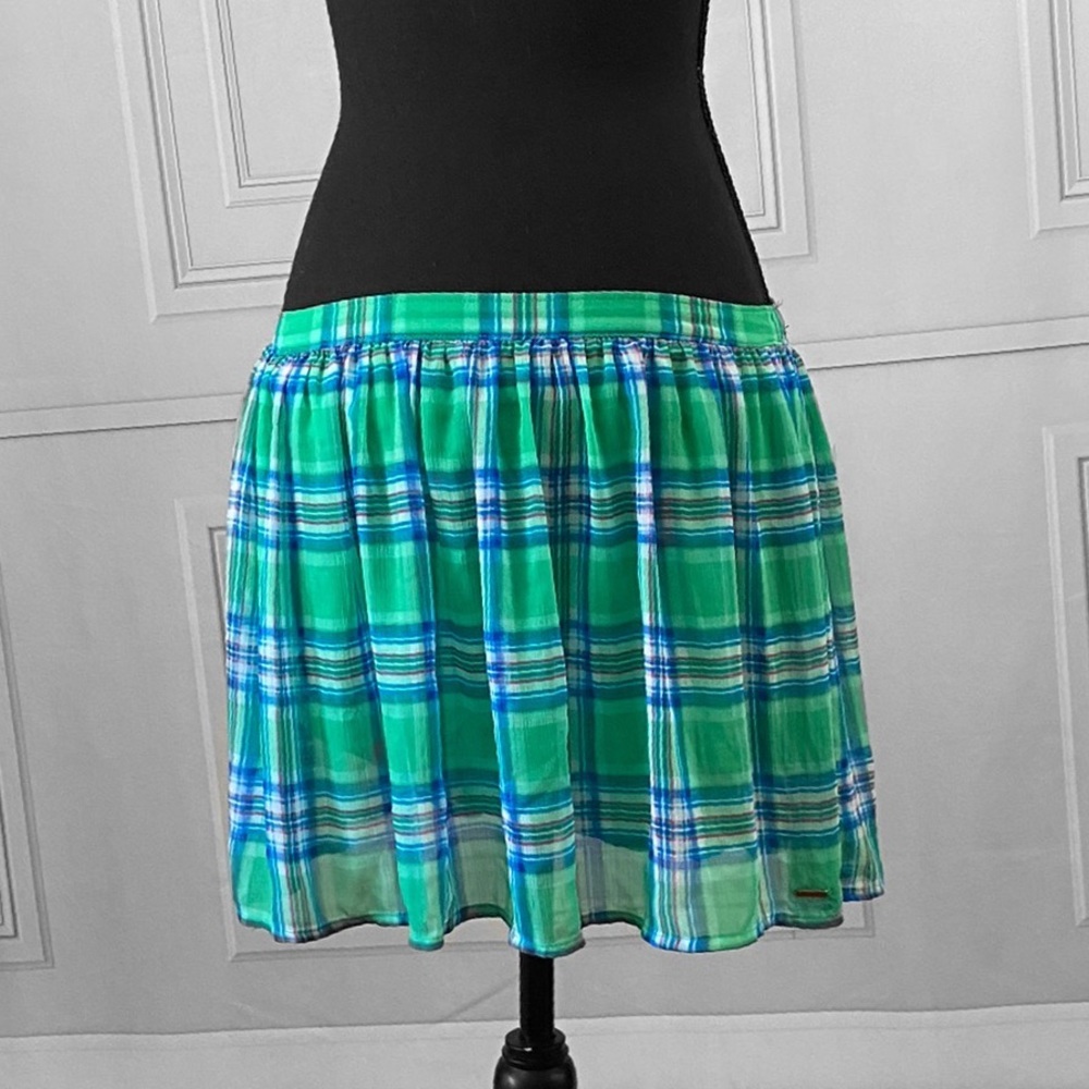 Y2K Plaid skirt